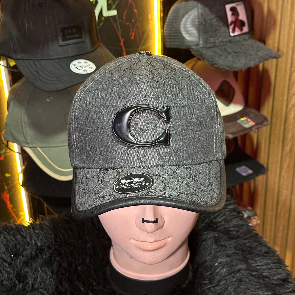 Gorra Coach Monograma Negra
