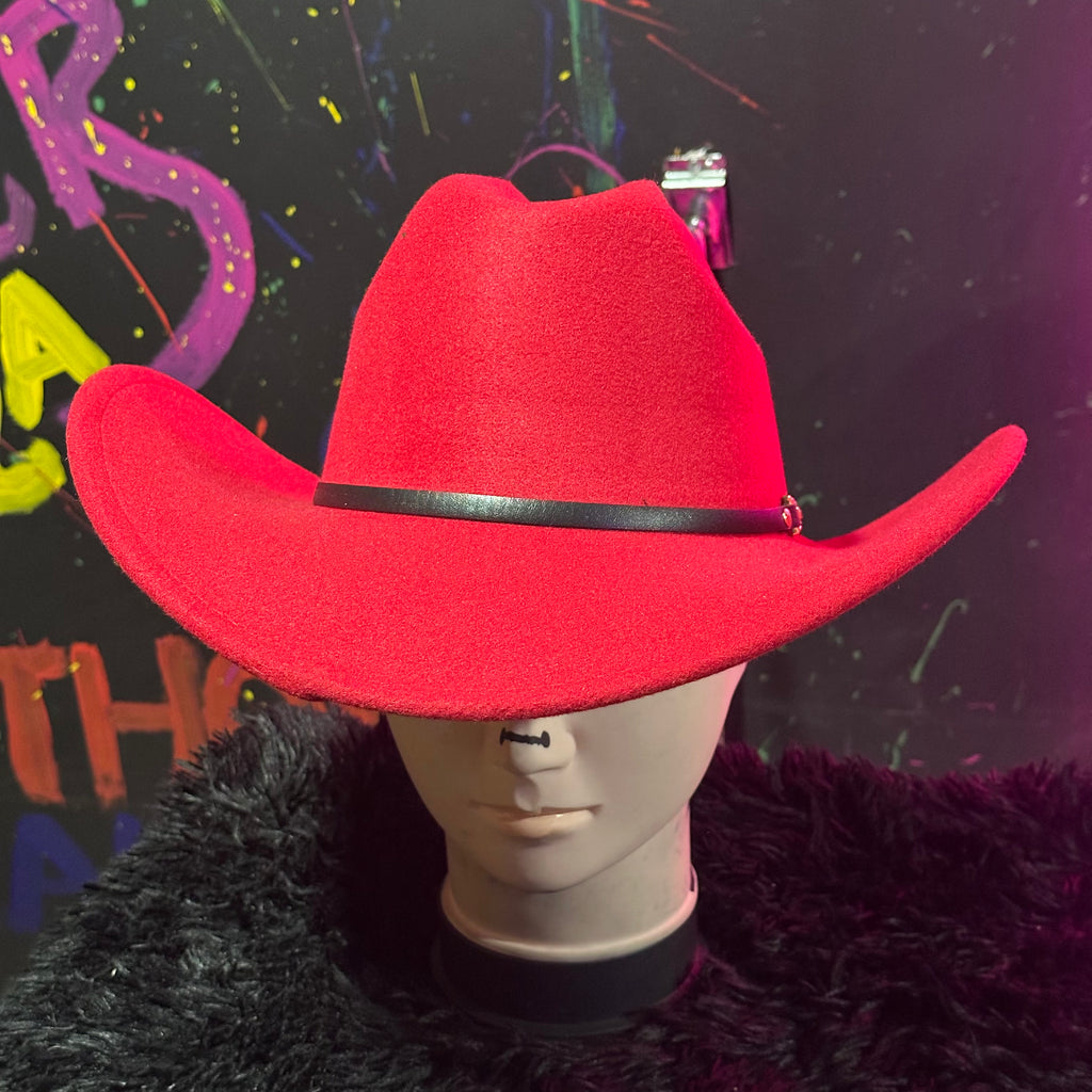 Sombrero Vaquero o Cowboy Rojo